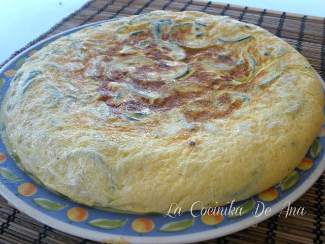 Tortilla de calabacín y atún Tortilla de calabacín y atún