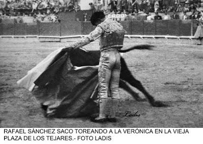 60 AÑOS DE LA RETIRADA DE RAFAEL SÀNCHEZ SACO: UN NOVILLO DE SÁNCHEZ ARJONA LE RETIRO DEL TOREO EN BARCELONA 60 AÑOS DE LA RETIRADA DE RAFAEL SÀNCHEZ SACO: UN NOVILLO DE SÁNCHEZ ARJONA LE RETIRO DEL TOREO EN BARCELONA