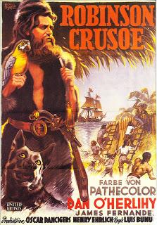 ROBINSON CRUSOE (1954), DE LUIS BUÑUEL. EL HOMBRE SOLO.