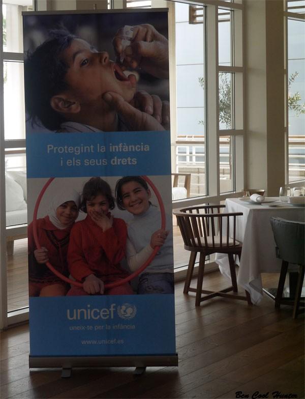 unicef cartel hotel arts El Hotel Arts comprometido con UNICEF