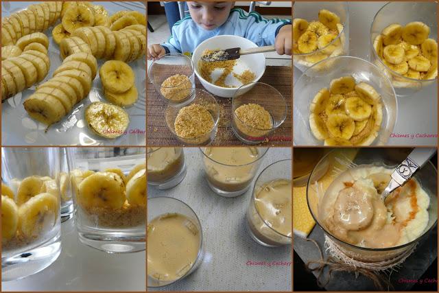 6º Desafío en la cocina: Banoffee-pie en Vaso 6º Desafío en la cocina: Banoffee-pie en Vaso