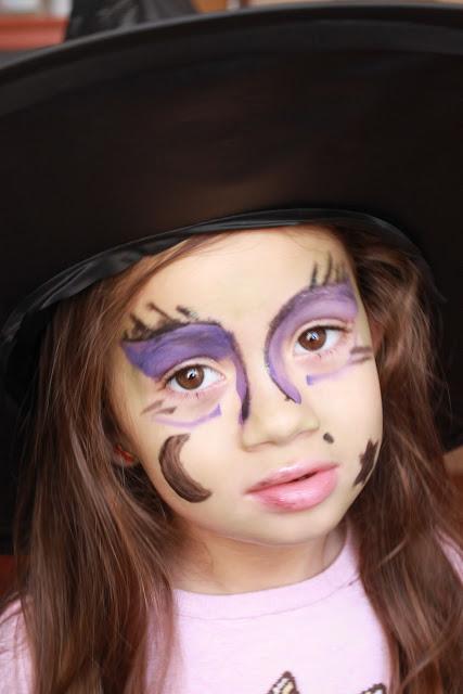 Ideas Halloween- Maquillaje para niños - Bruja avería
