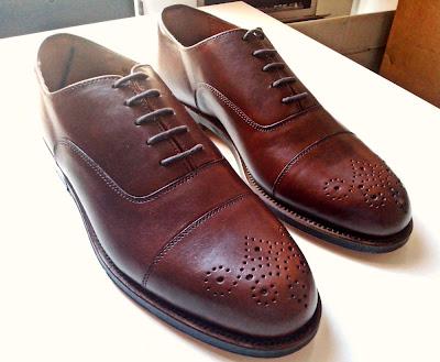 Doble Review Oxford marrones Lazo y Duque. Doble Review Oxford marrones Lazo y Duque.