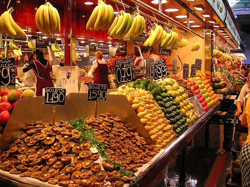 mercado boqueria barcelona De turismo por Barcelona: el Raval