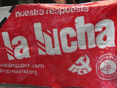 La Agrupación del PCE Collado Villalba y la UJCE comienzan la campaña
