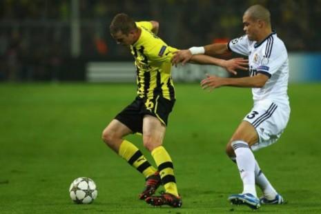 BorussiaReal Borussia Dortmund bajó al Real Madrid y ahora lidera el grupo D