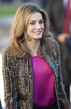 Dña. Letizia llega a Oviedo para los Premios Príncipe