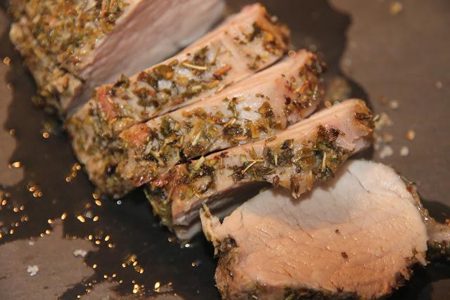 solomillo de cerdo a la sal - pork tenderloin