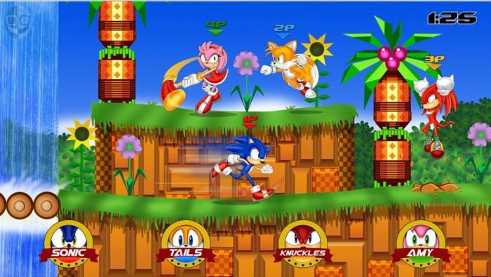 Sonic Sega AllStars Warzone sonic e1351242864571 Sonic & Sega All Stars Warzone, el Smash Bros de SEGA no oficial