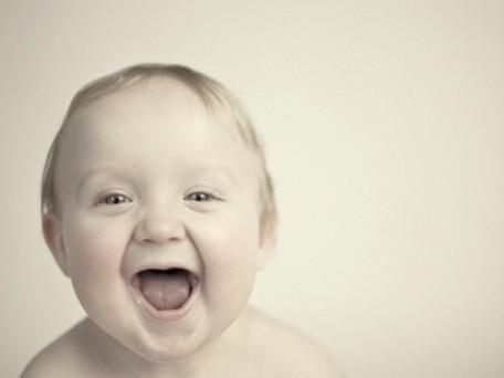 Baby boy laughing Baby boy laughing