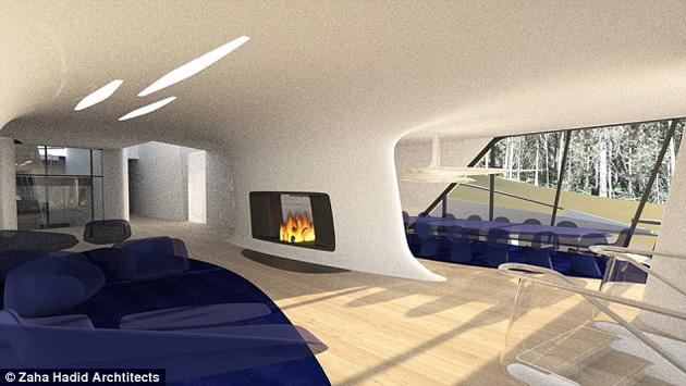 El  novio de Naomi Campbell le construye una casa que parece una nave espacial