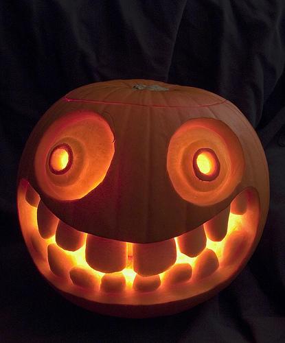 Calabaza de Halloween - Modelo loco Los mejores diseños para la calabaza de Halloween