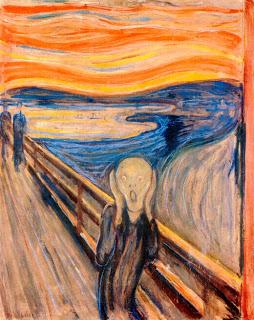 Del grito de Munch al autismo desangelado, o de la explosión a la implosión.