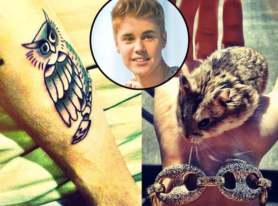 Justin Bieber estrenó tatuaje y mascota