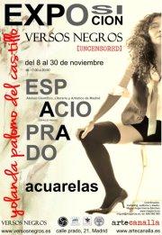 Exposición de acuarelas de Yolanda Palomo del Castillo, VERSOS NEGROS Exposición de acuarelas de Yolanda Palomo del Castillo, VERSOS NEGROS
