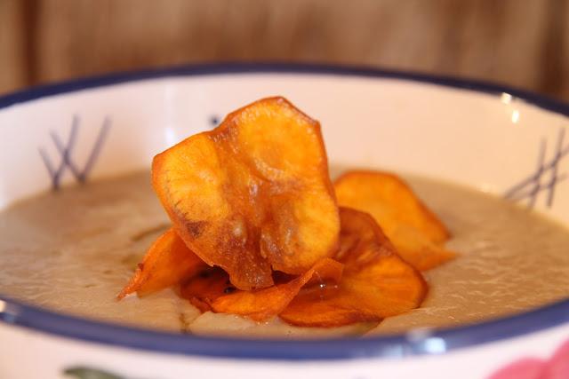 crema de setas y castañas - mushrooms and chestnut cream