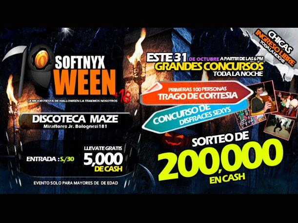 SoftnyxWeen: Una Noche de Brujas Especial para Gamers