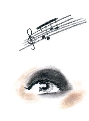 09-CroquisN.Degennes-N.DegennessSketch Colección Acoustic Colors de Givenchy