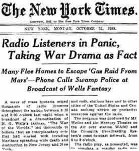 Orson Wells y su narración de