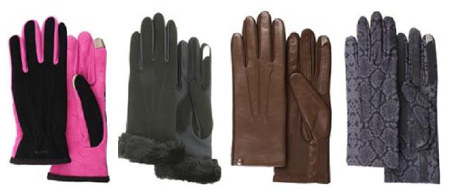 guantes para pantalla táctil - touchscreen gloves