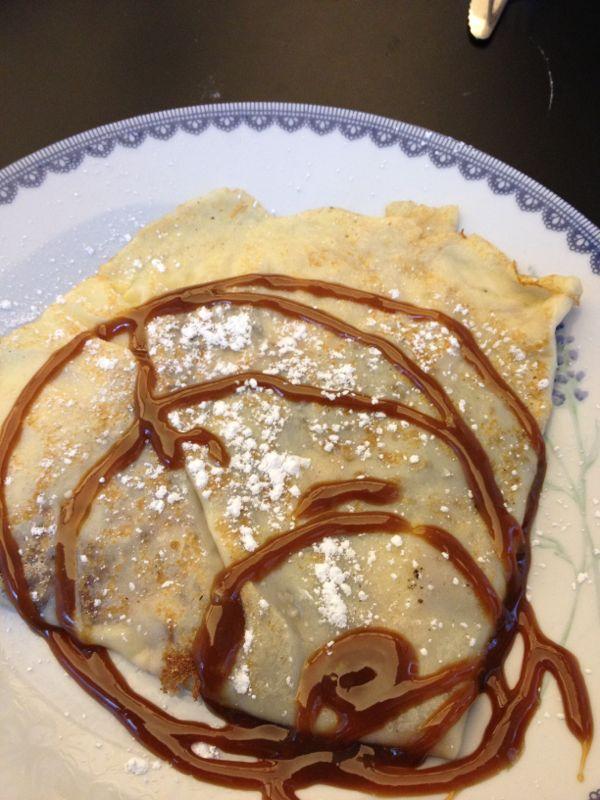 creppe de dulce de leche