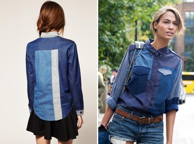 Tendencias de moda: Denim patchwork
