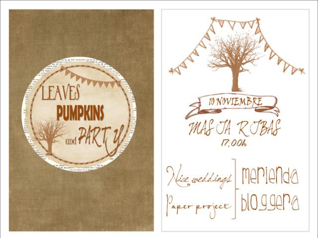 Leaves, Pumpkins and Party