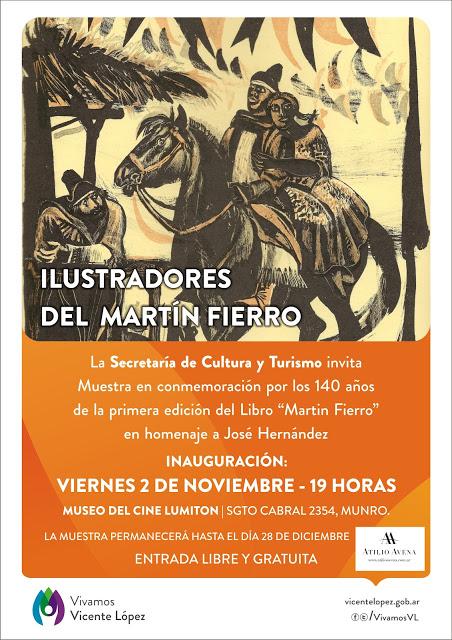 Museo del Dibujo y la Ilustración - Inauguración de la muestra 'Ilustraciones del Martín Fierro'‏