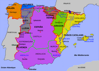 mapa spanije Narodi Bez Granica | Nacionalne manjine i samoopredeljenje mapa spanije