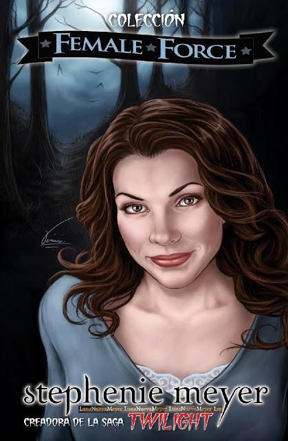 La biografía de Stephenie Meyer en cómic La biografía de Stephenie Meyer en cómic