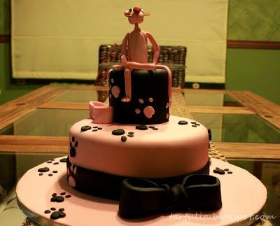 The Pink Panther Cake, un cumpleaños muy rosa
