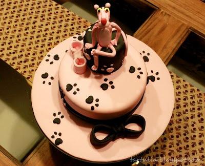 The Pink Panther Cake, un cumpleaños muy rosa
