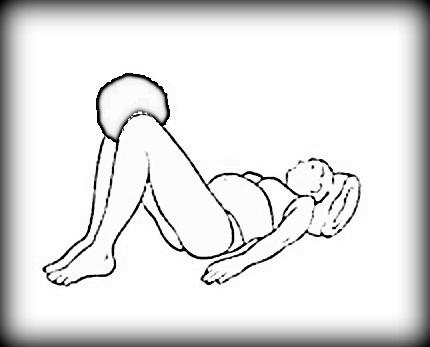 Pilates para embarazadas 011 Ejercicios con la pelota de Pilates para embarazadas