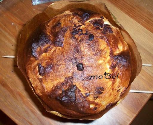 Panettone esponjoso (con masa madre)