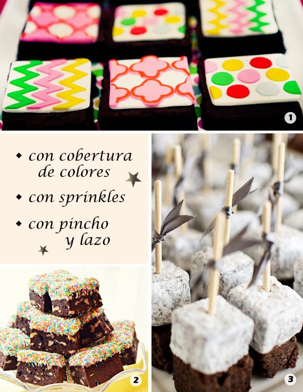 barras dulces para fiestas