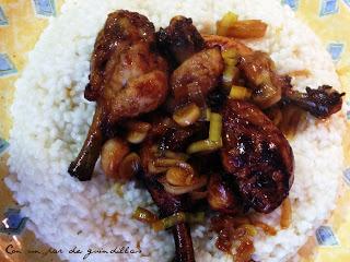 Pollo-agridulce-arroz