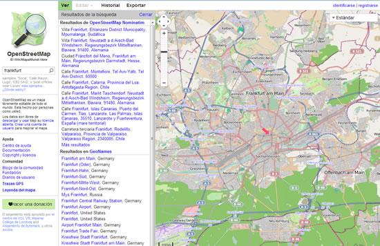 openstreetmap-frank OPenStreetMap: Proyecto colaborativo en el que se basan los mapas de Apple