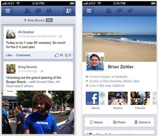 facebook-ios Facebook agrega filtros similares a los de Instagram en su aplicación móvil de iOS