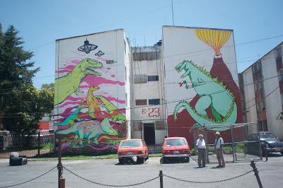 Los murales lisérgicos de Mecamutanterio