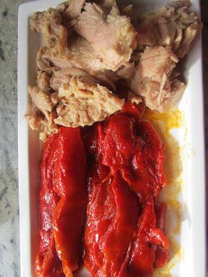 Tartaletas de atún y pimientos Tartaletas de atún y pimientos