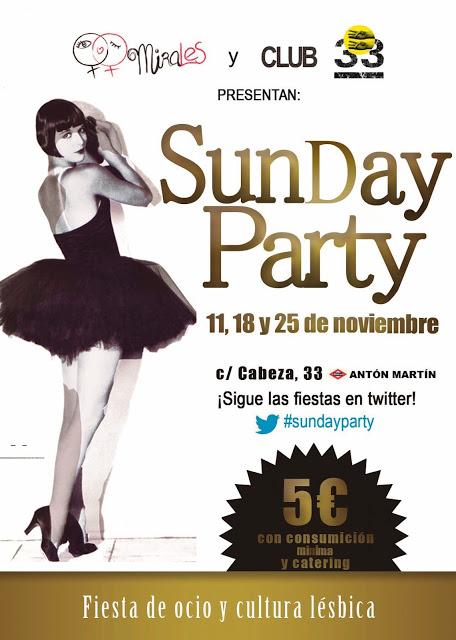 'SunDay Party' fiesta para mujeres con MíraLes y Club 33