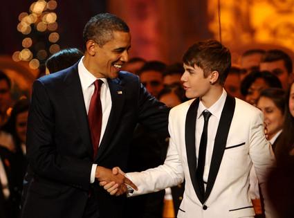 Barack Obama también venció a Justin Bieber…