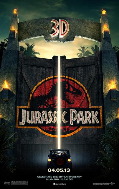 Póster de ‘Parque Jurásico 3D’ – Los velocirraptores regresan en Abril de 2013 jp-small