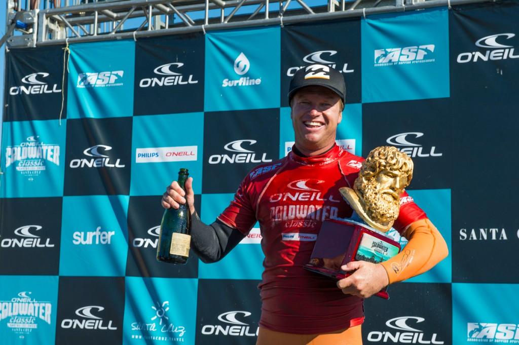 Taj Burrow gana el O’Neill Coldwater Classic 2012