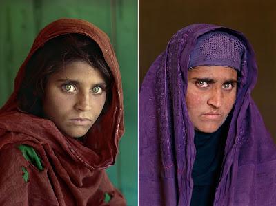 Steve McCurry: La niña afgana