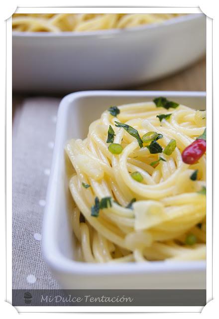 Espaguettis Aglio e Olio Espaguettis Aglio e Olio