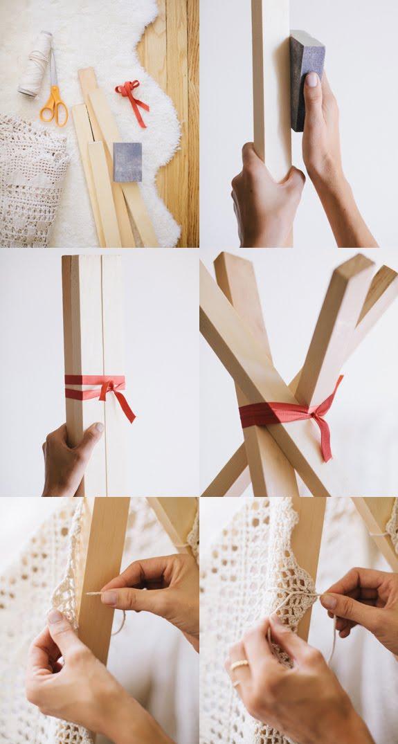 Un teepee para niños: 10€ y 20 minutos Un teepee para niños: 10€ y 20 minutos