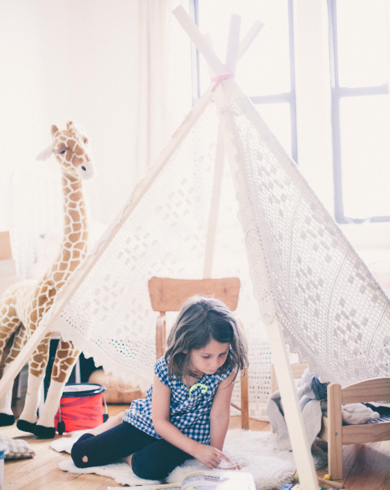 Un teepee para niños: 10€ y 20 minutos Un teepee para niños: 10€ y 20 minutos