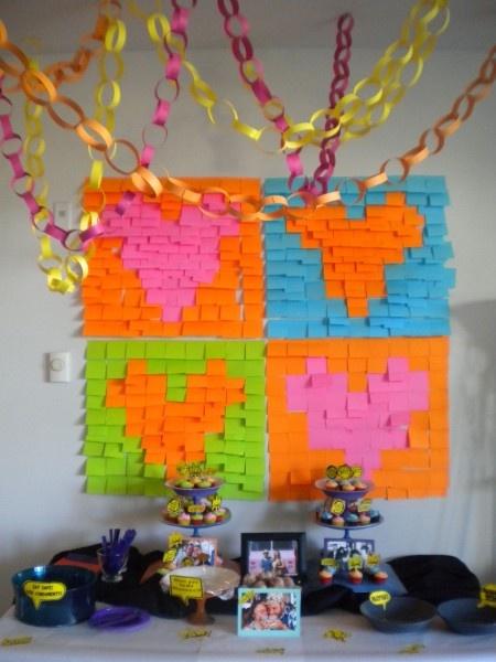 Arte con post-it Arte con post-it