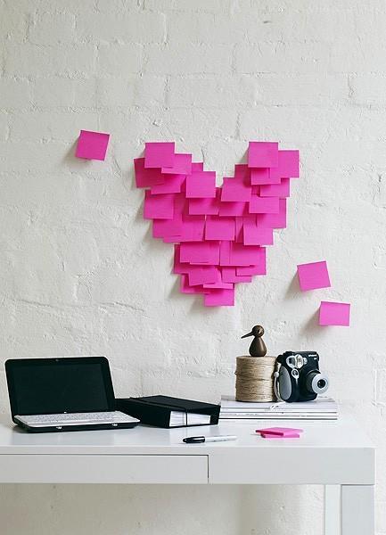 Arte con post-it Arte con post-it